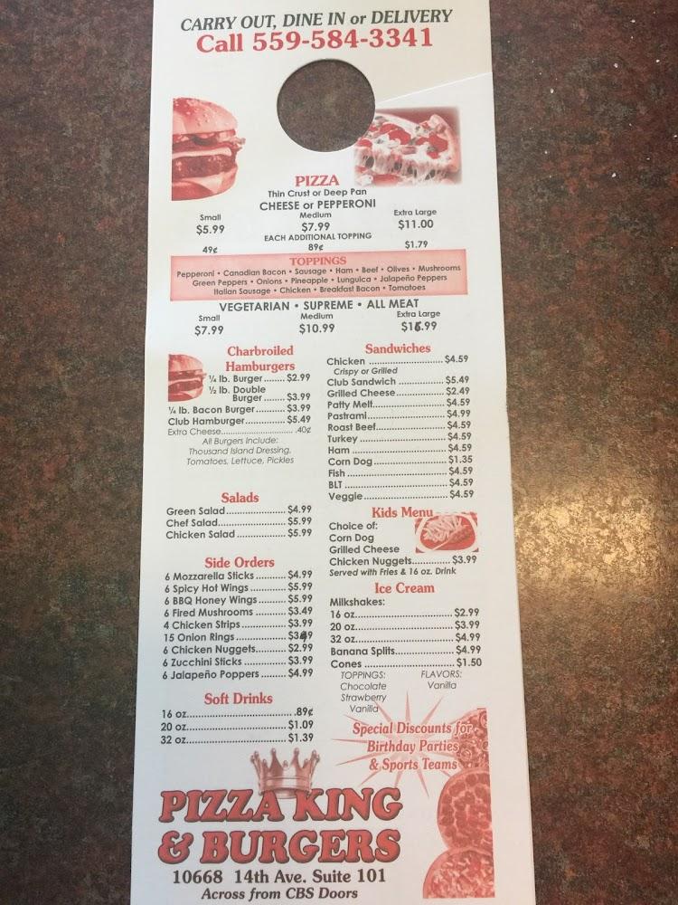 Pizza King Menu image 4
